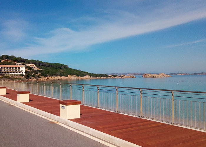 Lungomare Baja Sardinia